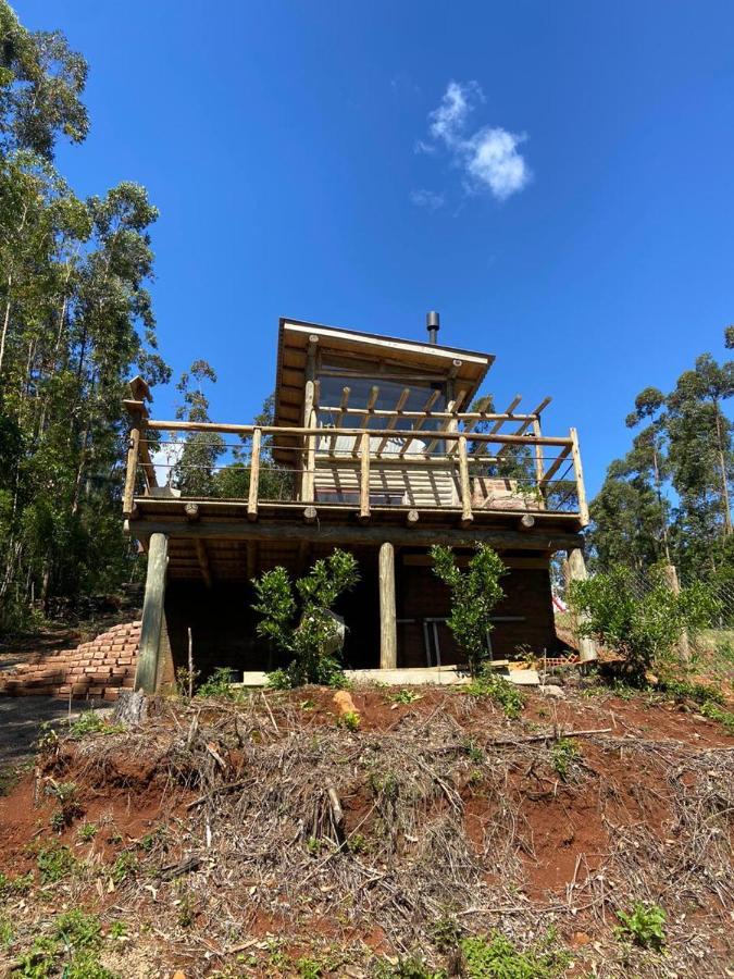 Cabana Rustica Logcabin Osorio Exteriör bild