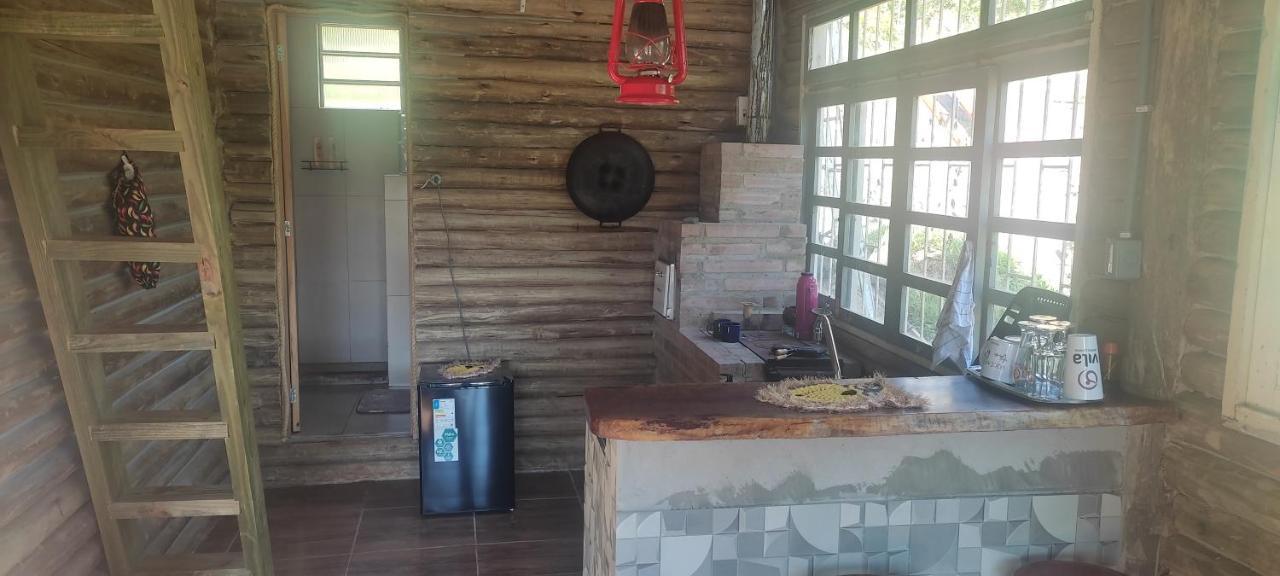 Cabana Rustica Logcabin Osorio Exteriör bild