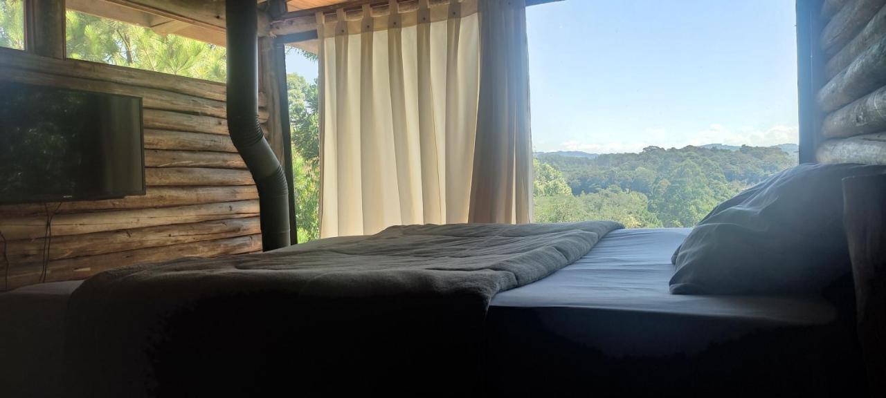 Cabana Rustica Logcabin Osorio Exteriör bild