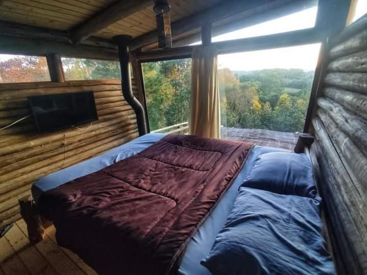 Cabana Rustica Logcabin Osorio Exteriör bild